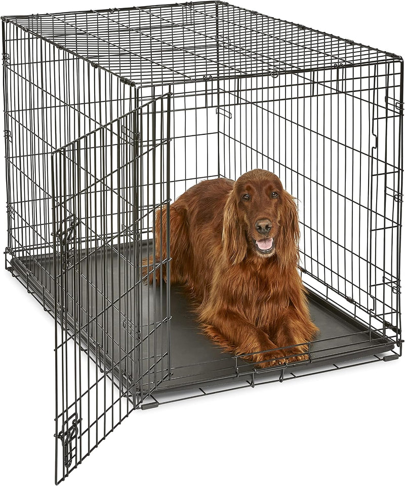 New World by Midwest 42-Inch Single Door Crate, for Large Breeds, 71-90 lbs