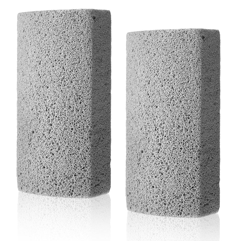 InnoHHustle 2 Pcs Pet Hair Block, Pet Hair Remover Grey Pumice Stone for Dog Cat Fur Removal Cleaning Dog Cat Fur Remover Stone Pets Rocks for Sofa Car Interior Bedding Carpet Couch Furniture
