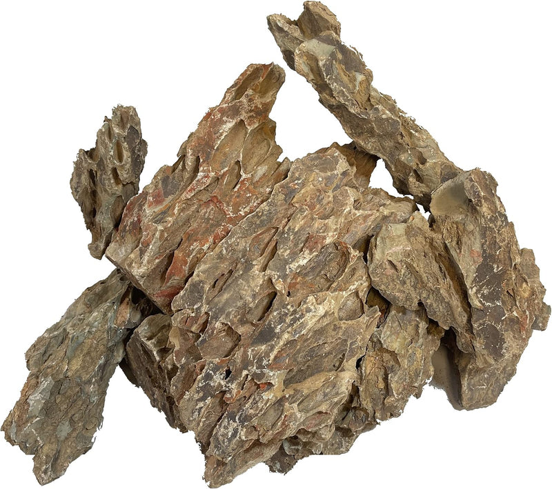 Premium Aquascaping Rocks for Freshwater and Planted Aquariums (Dragonstone - 9 lbs)
