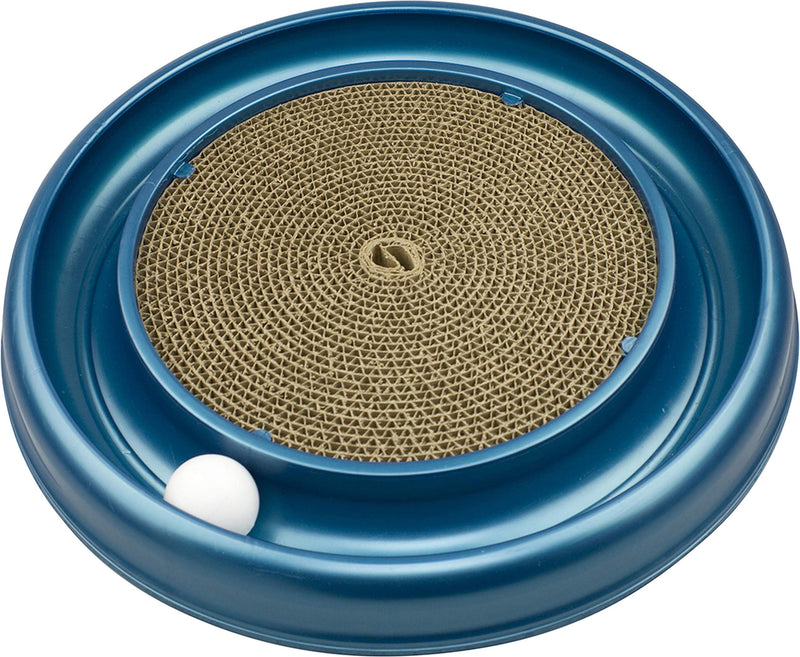 Coastal Pet Turbo Scratcher Cat Toy - Cardboard Cat Scratcher Pad with Cat Toy Ball Track and Catnip (1 Pack)