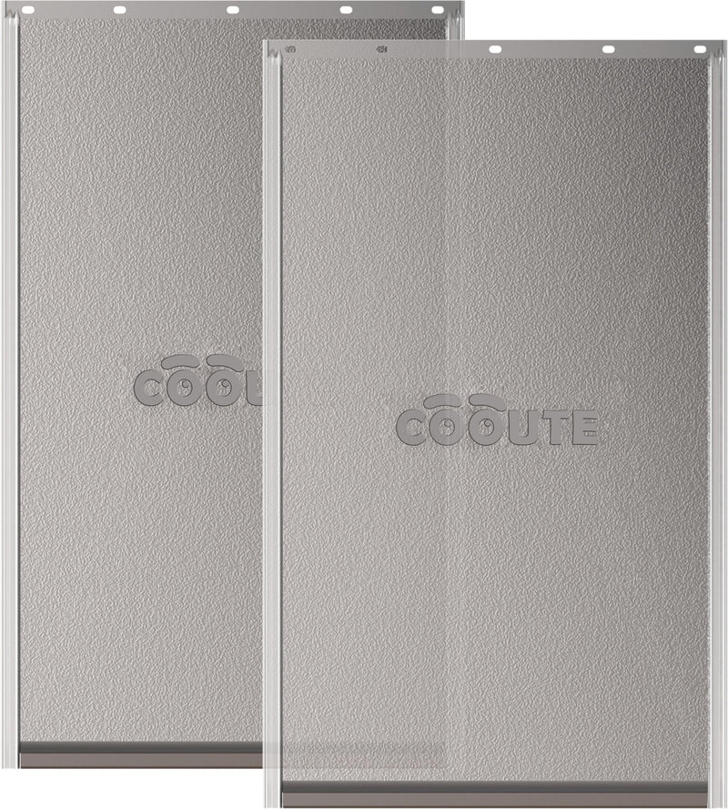 Cooute 2 Pack Dog Door Replacement Flap with Magnetic Closure, Compatible with PetSafe Freedom Dog and Cat Door PAC11-11039 Large 10 1/4