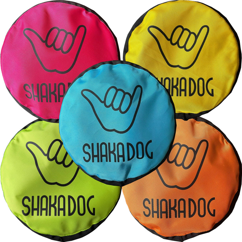 Shaka ZippyToss Flying Dog Disc Interative Fetch Toy 9