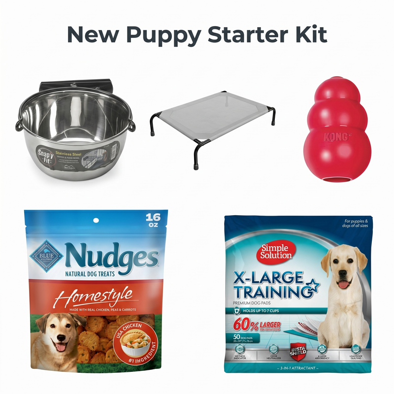 New Puppy Starter Kit bundle