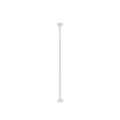 Amibud 41 Inches White Gate Extensions for Extra Tall Pet Gate, 2.75" Wide Tall Dog Gate Extender -Pressure Mounted Indoor Baby Gate Accessories for Doorway & Stairs, No Drilling