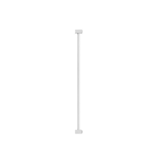 Amibud 41 Inches White Gate Extensions for Extra Tall Pet Gate, 2.75" Wide Tall Dog Gate Extender -Pressure Mounted Indoor Baby Gate Accessories for Doorway & Stairs, No Drilling