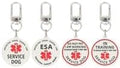 30mm Service Dog ID Tag for Collar Harness Vest