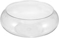 Clear Fish Bowl Vase Bubble Bowl Round Shallow Planter Plastic Container Fish Bowl Aquatic Plant Pot Daffodil Pot Hydrop