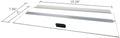 H2Pro 16″ Glass Canopy 5.5 Gallon Aquarium Fish Tank (15.28 x 7.56 x 0.16in)