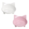 Skrtuan Non-Slip Cat & Dog Food Bowl – Wide, Shallow Pet Dish for Whisker Fatigue Relief, Safe for Puppies & Rabbits