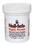 Nail-Safe Styptic Powder for Dogs & Cats - Quickly Stops Bleeding from Nail Clipping Groomers and Veterinarians 6 oz