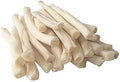 123 Treats Rawhide Skinny Rolls – 5-6" (15 Count) All Natural Dog Roll Treats, Long-Lasting Rawhide Dog Chews, Premium D