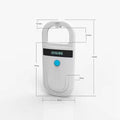 Pet Microchip Scanner ISO11784/85/FDX-B/EMID Animal Handheld Reader,134.2kHz Pet ID Scanner Rechargeable Animal Chip Reg