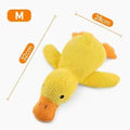 Paw-FECT Piece Plush Calming Duck Dog Toy, with Quacking Sound, Emotional Support Soft Chew Toy, Great for All Breed of 