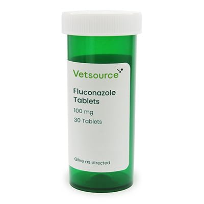 Fluconazole Tablets for Animals, 100 mg, 30 Tablets