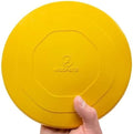 WoofBite "Indestructible Dog Disc - Lifetime Replacement - Medium & Large Breed - Ultra Durable for Aggressive Chewers - Tough & Strong, Heavy Duty Natural Rubber Toy - Fetch, Tug, & Chew - 8in