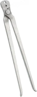 Equine Care 12″ Horse Nail Puller – Chrome Vanadium Farrier Tool for Crease Nail Removal | Precision Forged Steel Jaws |