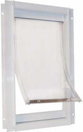 Ideal Pet Products Clear Vinyl Replacement Flap, Super Large, 15" x 20" Flap Size