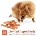LuvChew Chicken Dog Chew Twist Sticks, Puffed Human Grade Chicken Dog Treat Sticks, Rawhide Alternative, Easy to Digest 10pcs/Pack