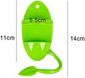 Bird Food Cuttlebone Holder for Cage, Bird Feeding Stand with Perch,2‑Pack