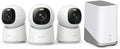 eufy Security Indoor Cam E30 3 Cam-Kit & HomeBase S380 (Bundle)