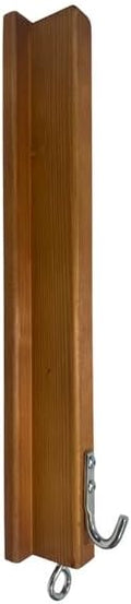 Intrepid International Portable Wooden Saddle Rack Wall Mount, Saddle Holder, Space-Saving Solution for English & Wester