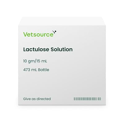 Lactulose Solution for Animals, 10 gm/15 mL, 473 mL Bottle