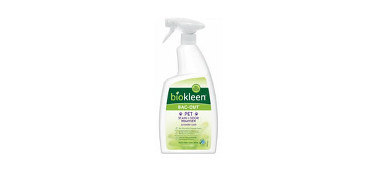 Biokleen Bac-Out Pet Stain Remover - 32 Ounce - Enzymatic, Natural, Destroys Stains & Odors Safely, for Pet Stains on Carpets - Eco-Friendly, Plant-Based