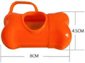 5 PCS Bone Shaped Poop Bag Dispenser Pet Waste Disposal Bag Dispenser With Waste Bag (Random Color)