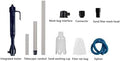 Electric Aquarium Fish Tank Siphon Pump Vacuum Gravel Water Filter Cleaner Pipe for Sand Cleaner, Dirt Removal