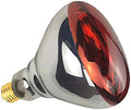 2 Pack 250W Heat Lamp Red Infrared Bulbs Glass Lamp Bulb for Food Service, Brooder Bulb, Chicks, Pet, Bathroom, Light Th