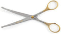 Stainless Steel Ultra Gold Curved Pet Shears with Ball Tip, 6-1/2-Inch