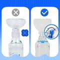 Neobay Cat Inhaler Spacer with Unique Panic Soother & Sensitive Breath Indicator – Designed for Cats with Asthma & Respiratory Issues, Includes 2 Cat Inhaler Masks Blue 2 Packs