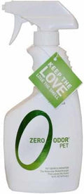 Zero Odor Pet Odor Eliminator, Air and Surface Odor Remover for Carpet, Furniture, and Pet Beds, Trigger Spray, 16 fl oz