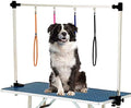 Pet Dog Grooming Loop, Nylon Restraint Noose Adjustable Fixed Dog Cat Safety Tether Straps Dog Grooming Supplies for Pet Grooming Table Bathtub - 6 Pack / 6 Color