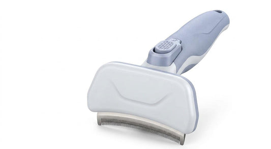 Formit Craft Premium Pet Deshedding Tool –Small Professional Self-Cleaning Undercoat Brush for Dogs & Cats – Advanced Du