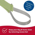 Coastal Pet Safari Dual-Sided Dog Shedding Blade - Stainless Steel Grooming Blade for Thick Coats - For Dogs with Short and Long Hair - Medium-Large - 10" x 3.25"