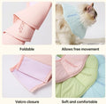 Touchdog Soft Cat Cone Collar, Waterproof Recovery E-Collar, Lightweight