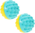 Interactive Dog Ball Thrower 2 Pack Dog Molar Ball for Outdoor Training Teething Toys for Dogs Lightweight Pet for Parks