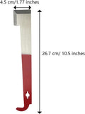 5 Pack Steel J Hook Bee Hive Tool Frame Lifter and Scraper for Beekeepers