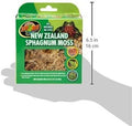 Zoo Med Laboratories New Zealand Sphagnum Moss, 240 Cubic Inch (3 Packages with 80 Cubic Inches Each)