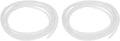 Pump Tubing 4mm IDx6mm OD 9.8ft Aquarium Hose(White 2Pack)
