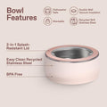 STANLEY Pet Bowl with Lid, 24 oz (3 Cups)