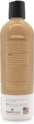 Bark2Basics Oatmeal Dog Conditioner, 16 oz - Natural Colloidal Oatmeal, Moisturizing, Relieves Dry Itchy Skin, Eliminates Static, Coconut Fragrance