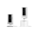 Ring Pan-Tilt Indoor Cam, White with Ring Indoor Cam (2nd Gen), White