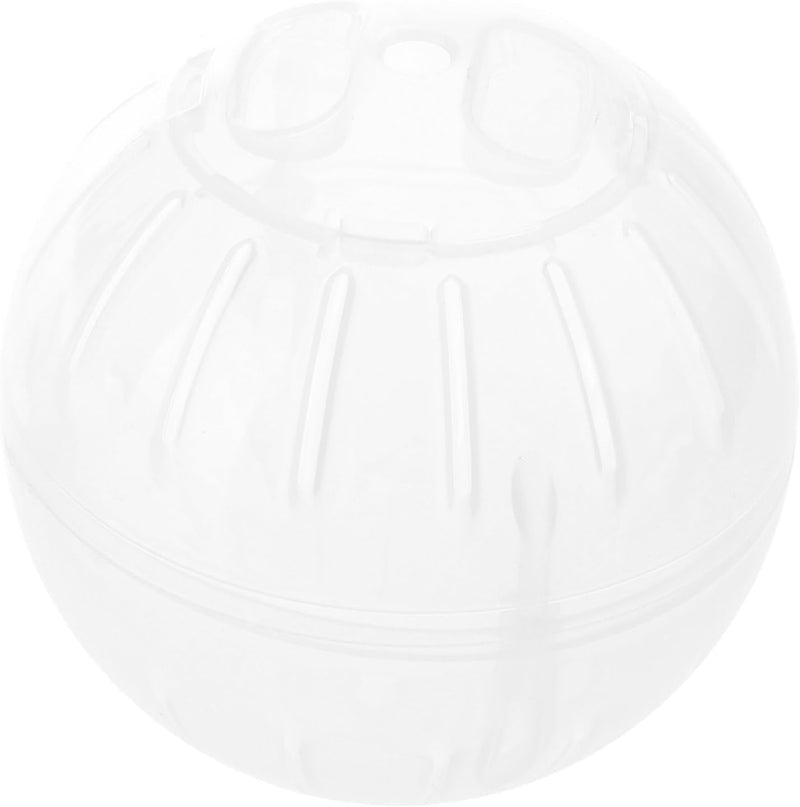 1Pc White-Transparent Plastic Silent Hamster Ball, Exercise Ball for Small Animals, Spinner Hamster Running for Sugar Gl