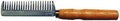Partrade Trading Corporation Aluminum Comb with Wood Handle