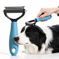 Pet Dematting Comb Set for Long Hair Grooming