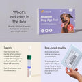 Embark Breed + Health Dog DNA Test & Dog Age Test Bundle - Discover Breed, Ancestry, Relatives, Genetic Health, Traits, 