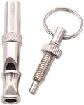 VizGiz 3 Pack Dog Whistle Training to Stop Barking to Make Dogs Come to You Ultrasonic Sound with Adjustable Frequencies