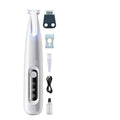 SICOSPI Cat Grooming Trimmer, 2026 Upgraded Pet Micro Precision Trimmer, Waterproof Rechargeable Low Noise Cordless Dog Paw Trimmer with LED Light, Pet Hair Clipper for Paws, Eyes, Ears, Face, Rump